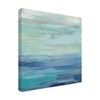 Trademark Fine Art Silvia Vassileva 'Sunset Beach Ii No Orange' Canvas Art, 35x35 WAP08837-C3535GG